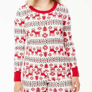 HANNA ANDERSSON CHRISTMAS DEAR DEER PAJAMA SET PANTS XL TOP XXL